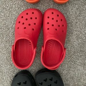Red Crocs!!